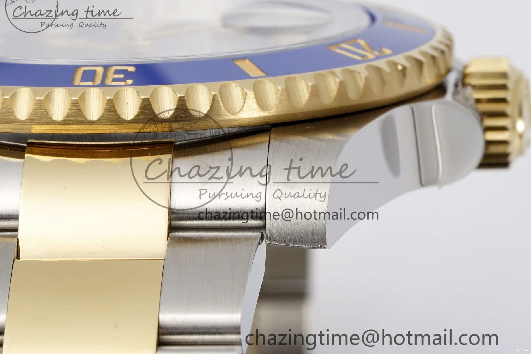 MiroTime 0306 TimelessDesign Submariner 116613 LB Blue Ceramic AR+F 1:1 Best Edition 904L SS Case and Bracelet VR 1823